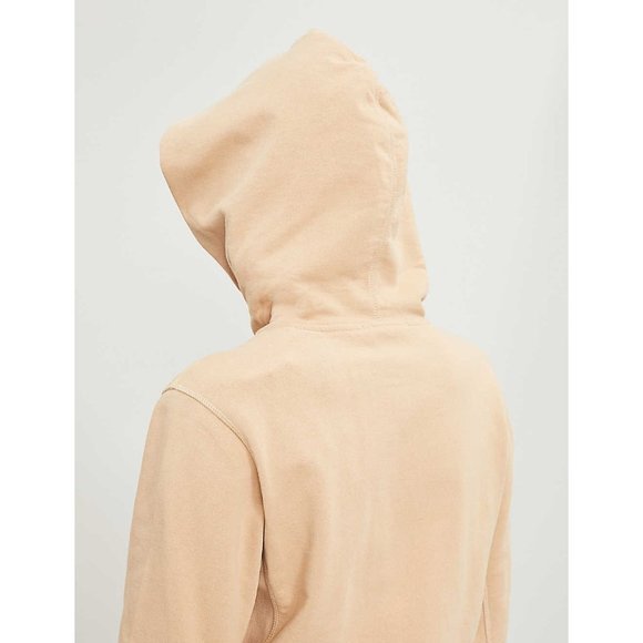 HELMUT LANG cotton-jersey hoodie sweatshirt SIZE M Women, XS Men - Picture 5 of 12